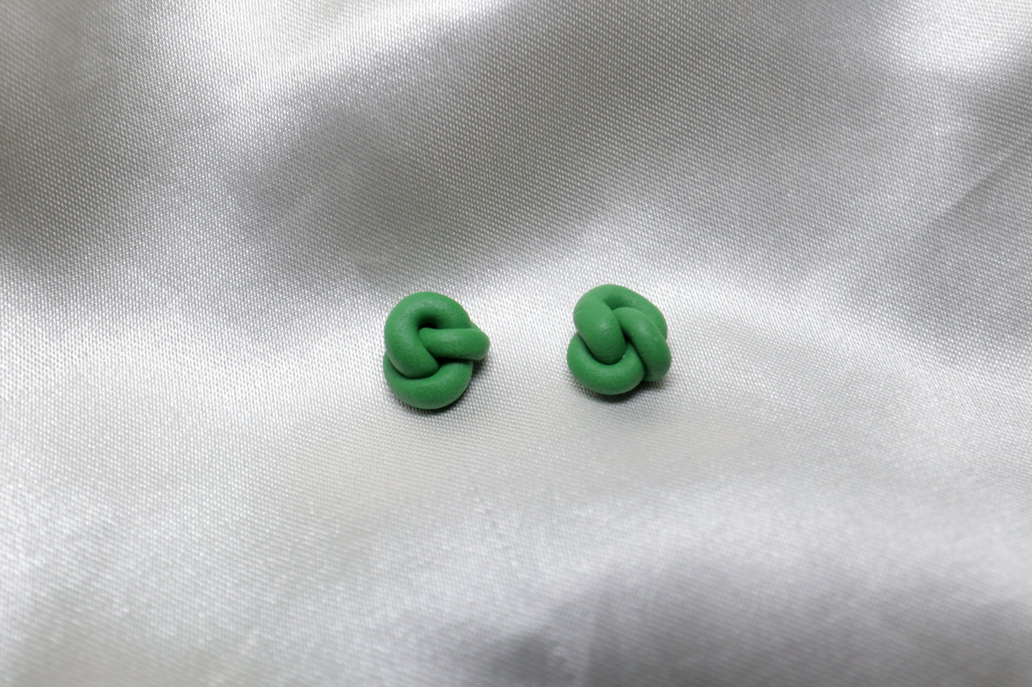 Polymer Clay Knot Studs