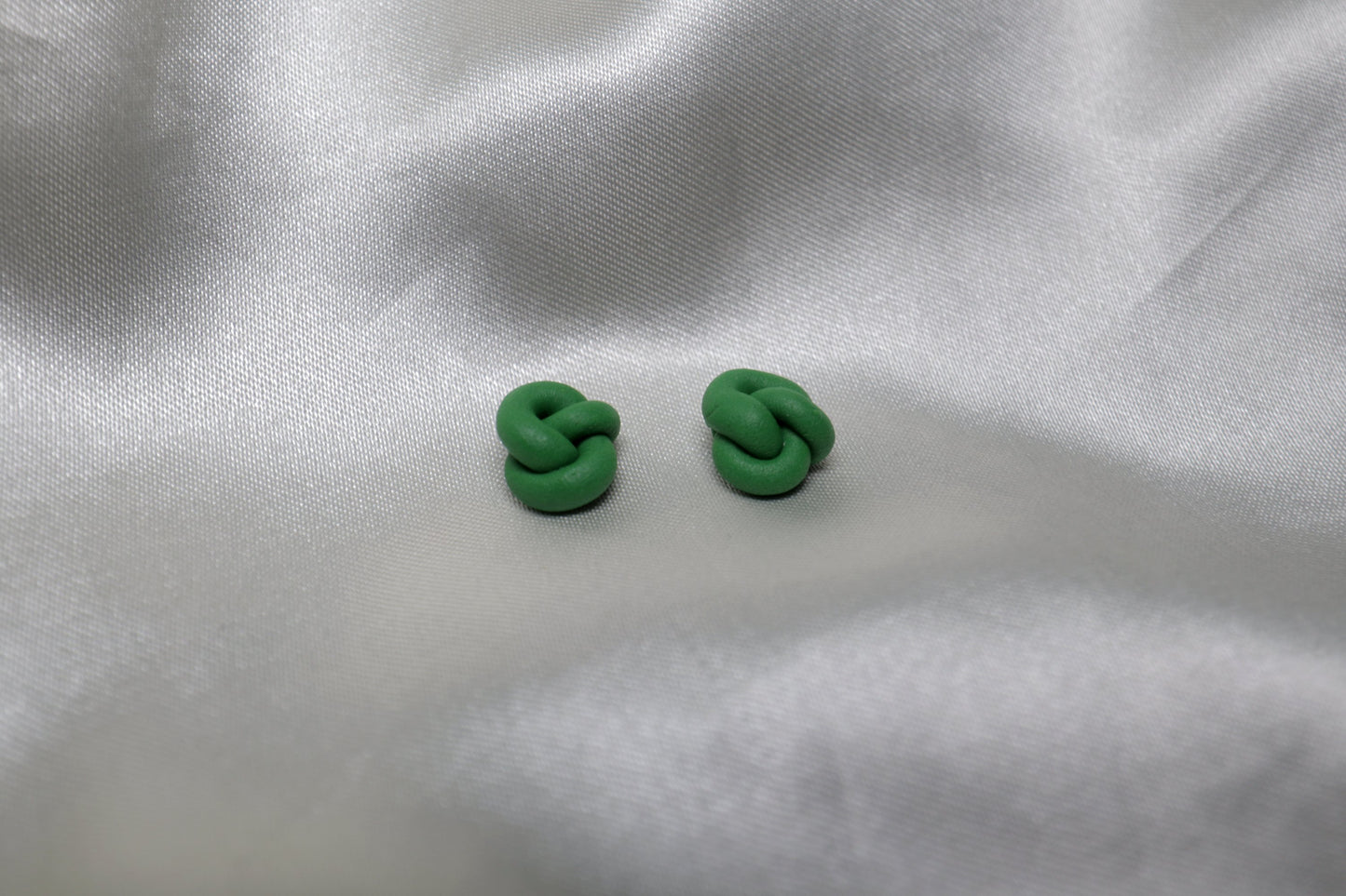 Polymer Clay Knot Studs