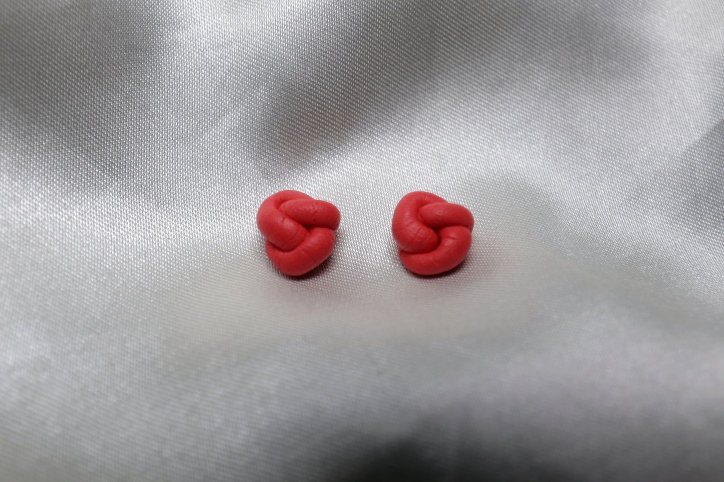 Polymer Clay Knot Studs