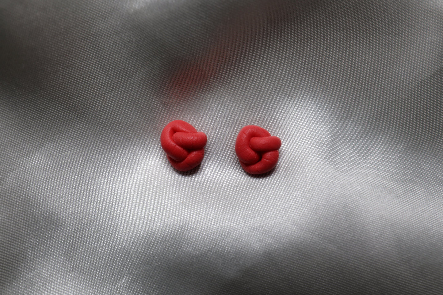 Polymer Clay Knot Studs