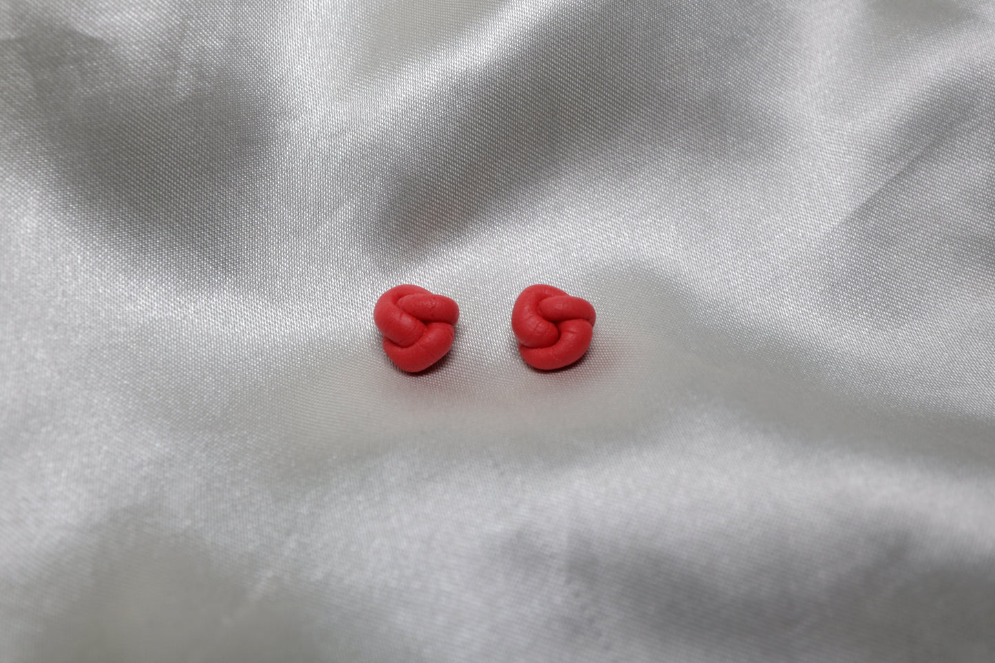 Polymer Clay Knot Studs