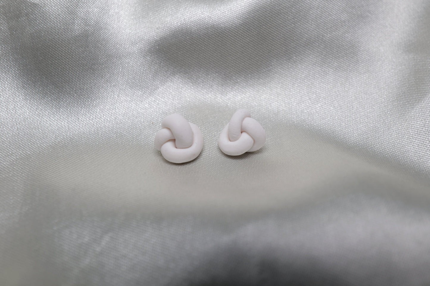 Polymer Clay Knot Studs