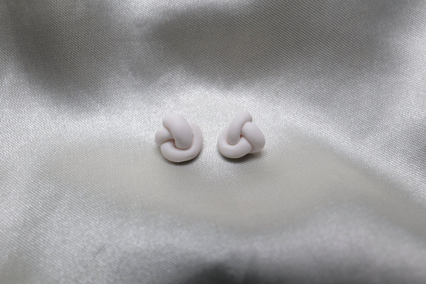 Polymer Clay Knot Studs