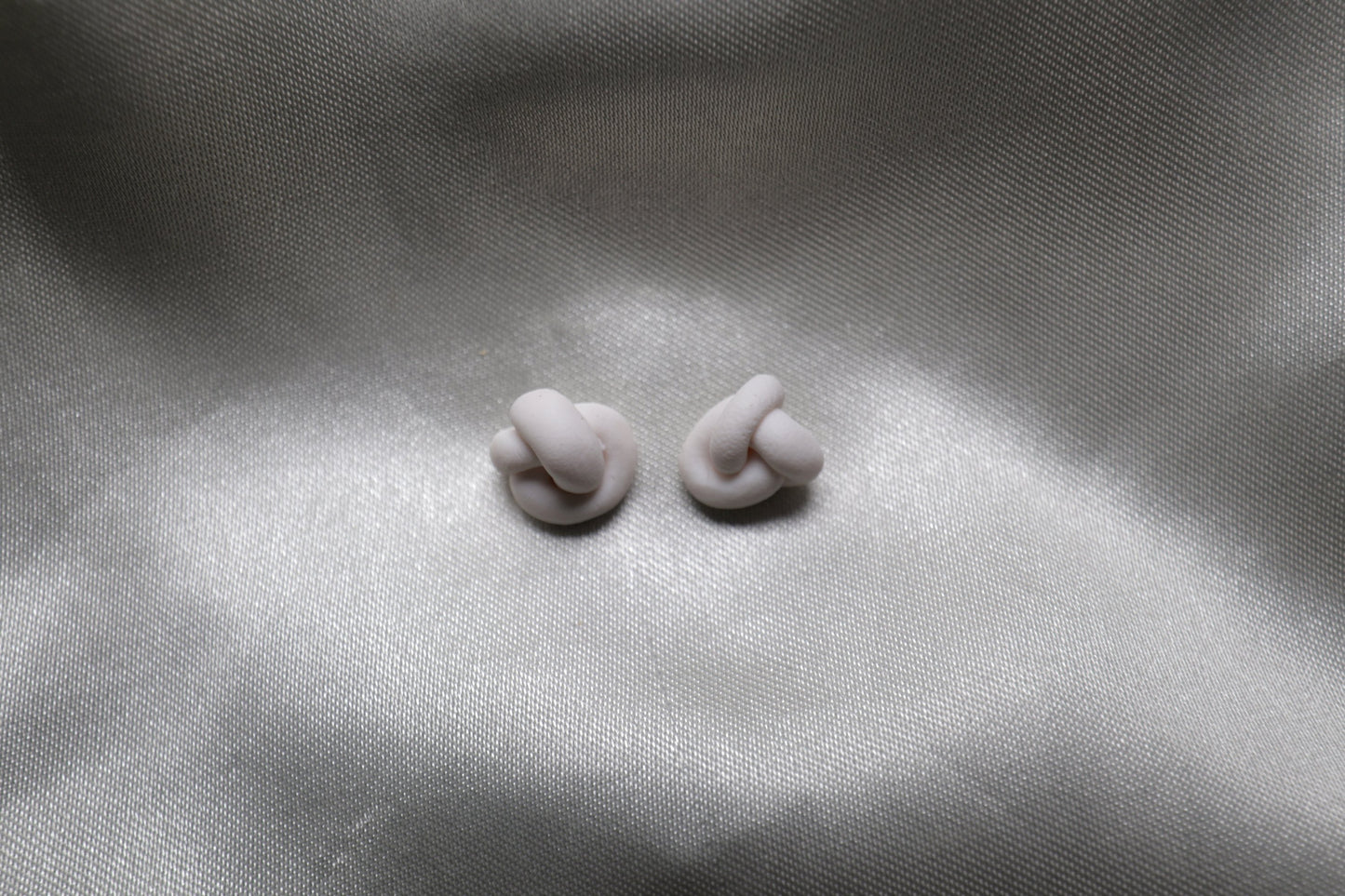 Polymer Clay Knot Studs