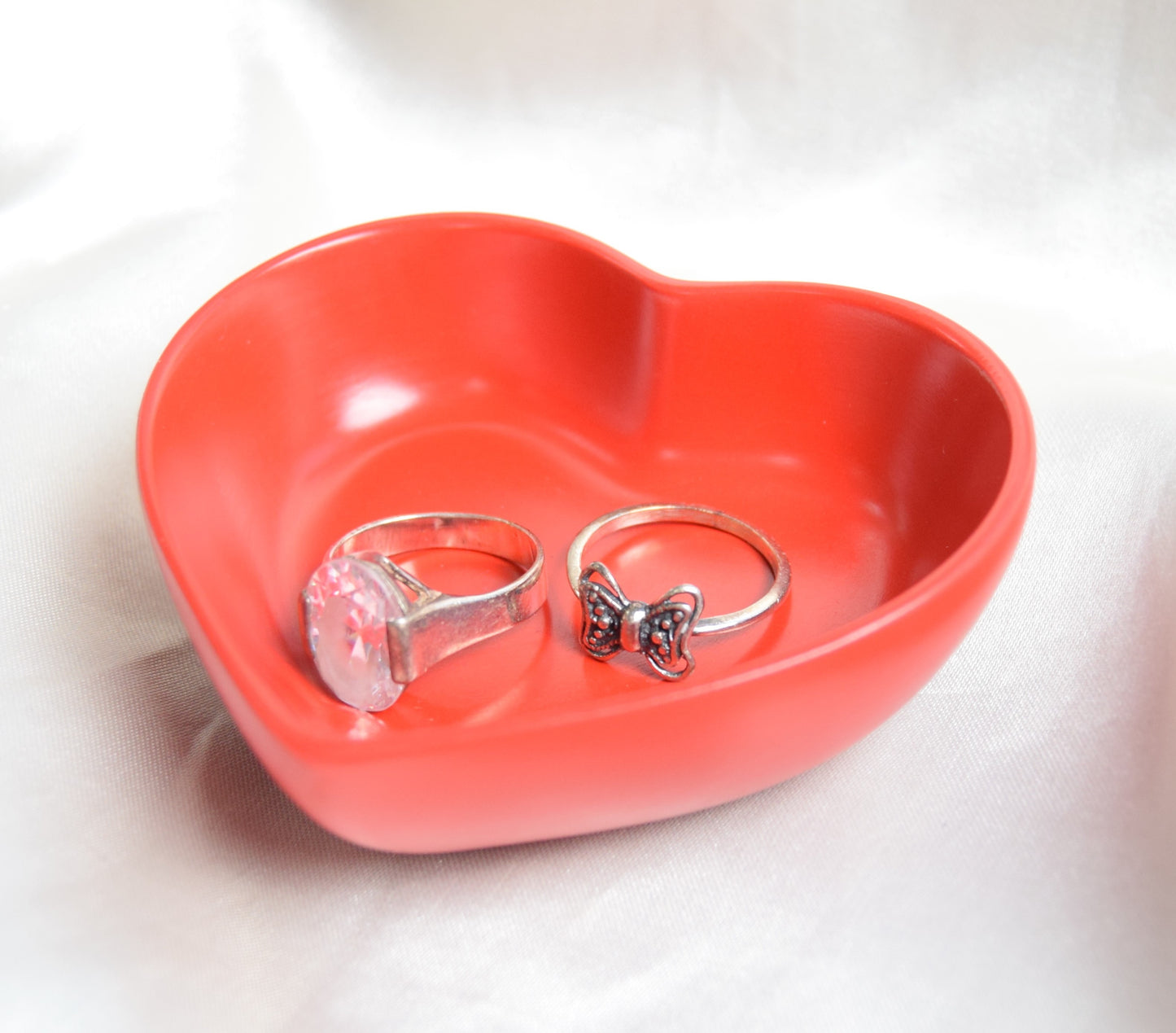 Rose Ring Dish - Heart