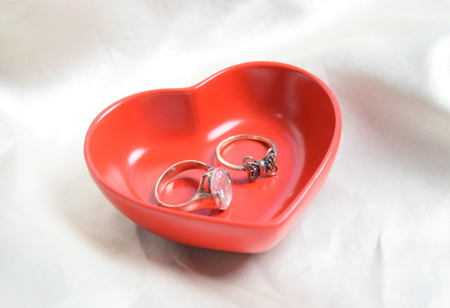 Rose Ring Dish - Heart