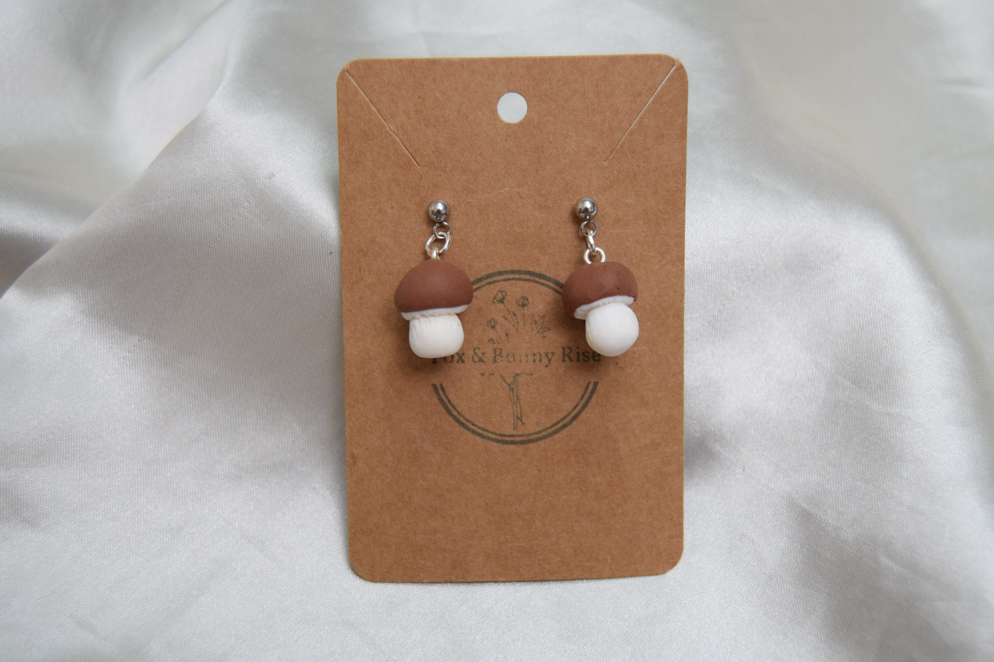 Penny Bun Polymer Clay Earrings