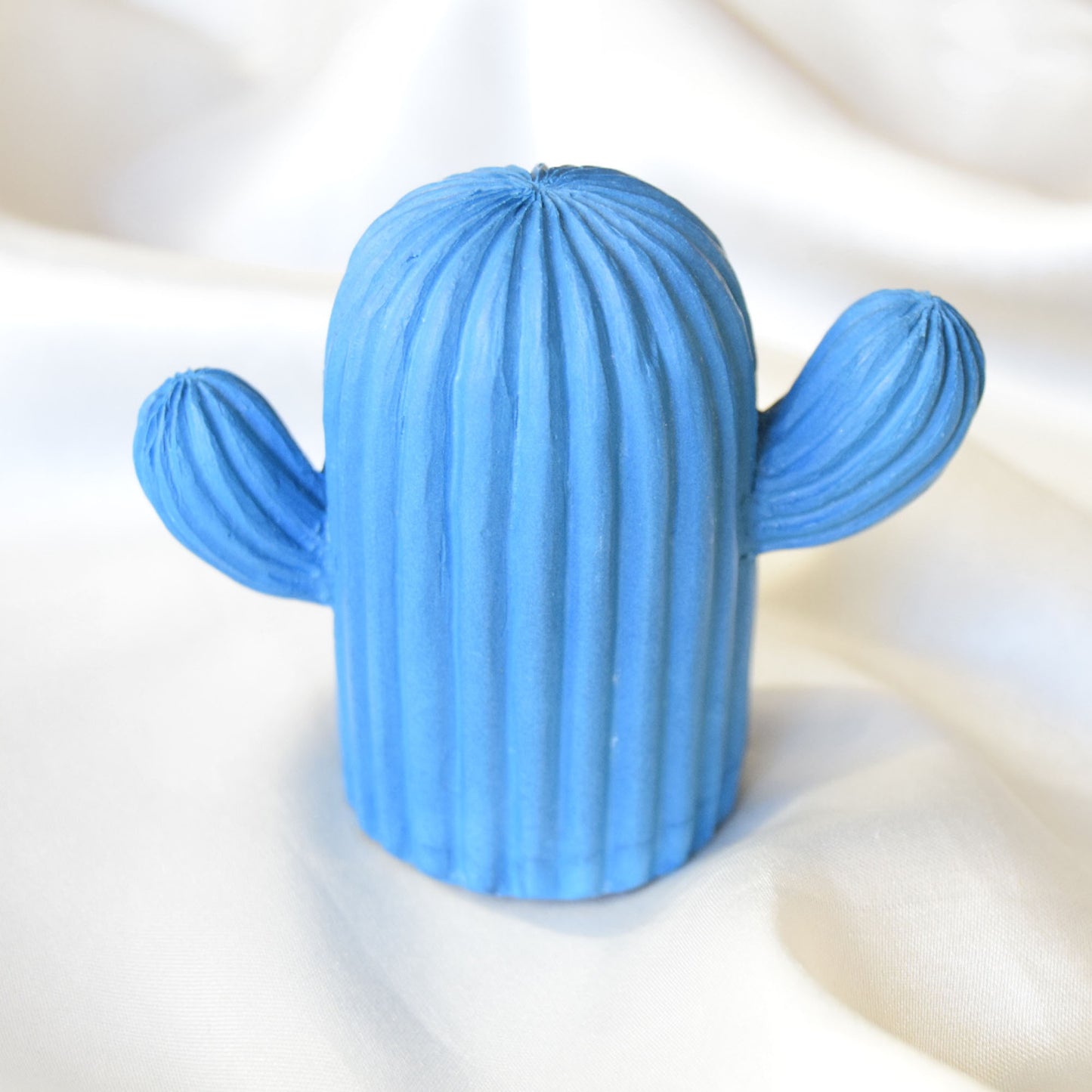 Dawn Jesmonite Cactus (Solid Colour) - Dark Blue