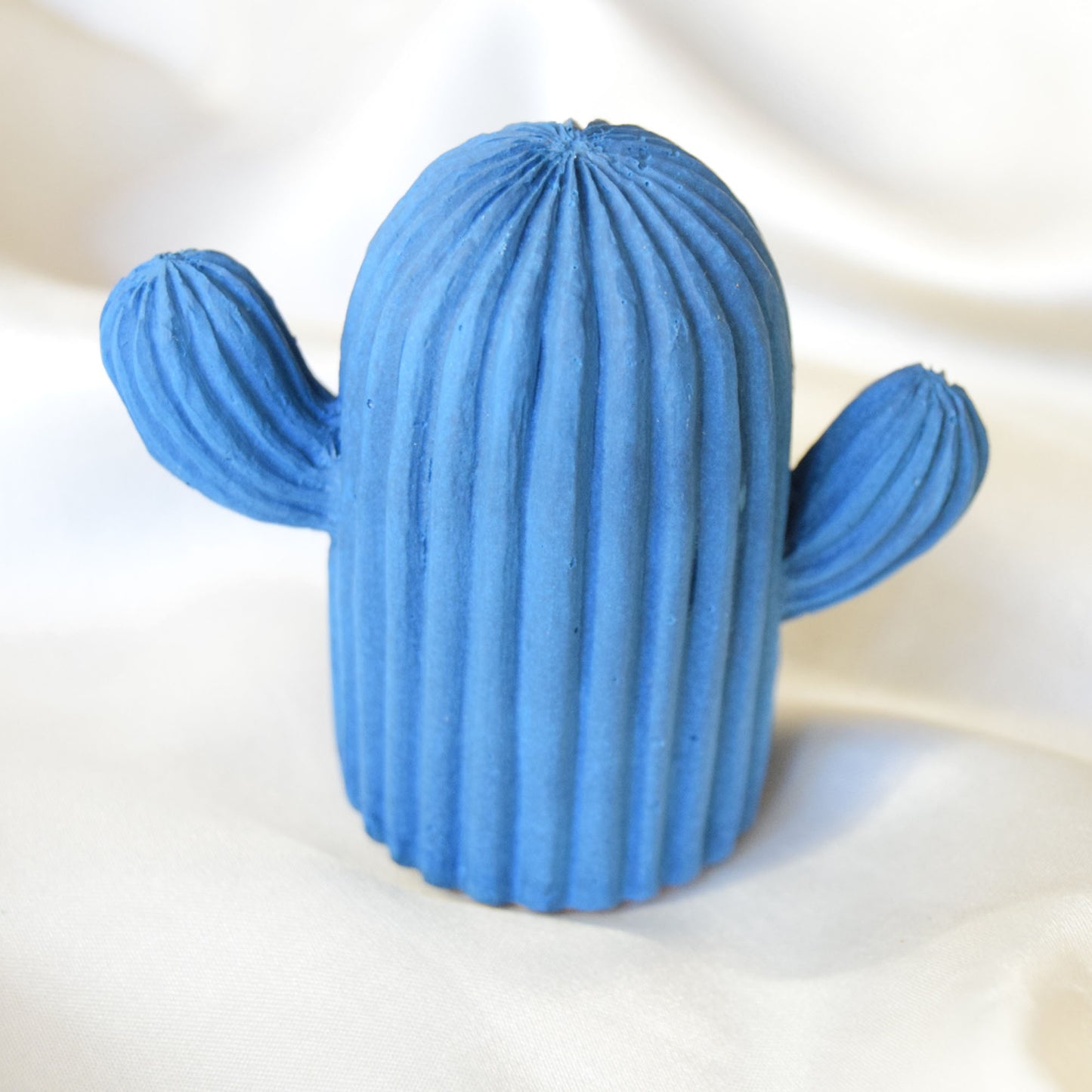 Dawn Jesmonite Cactus (Solid Colour) - Dark Blue