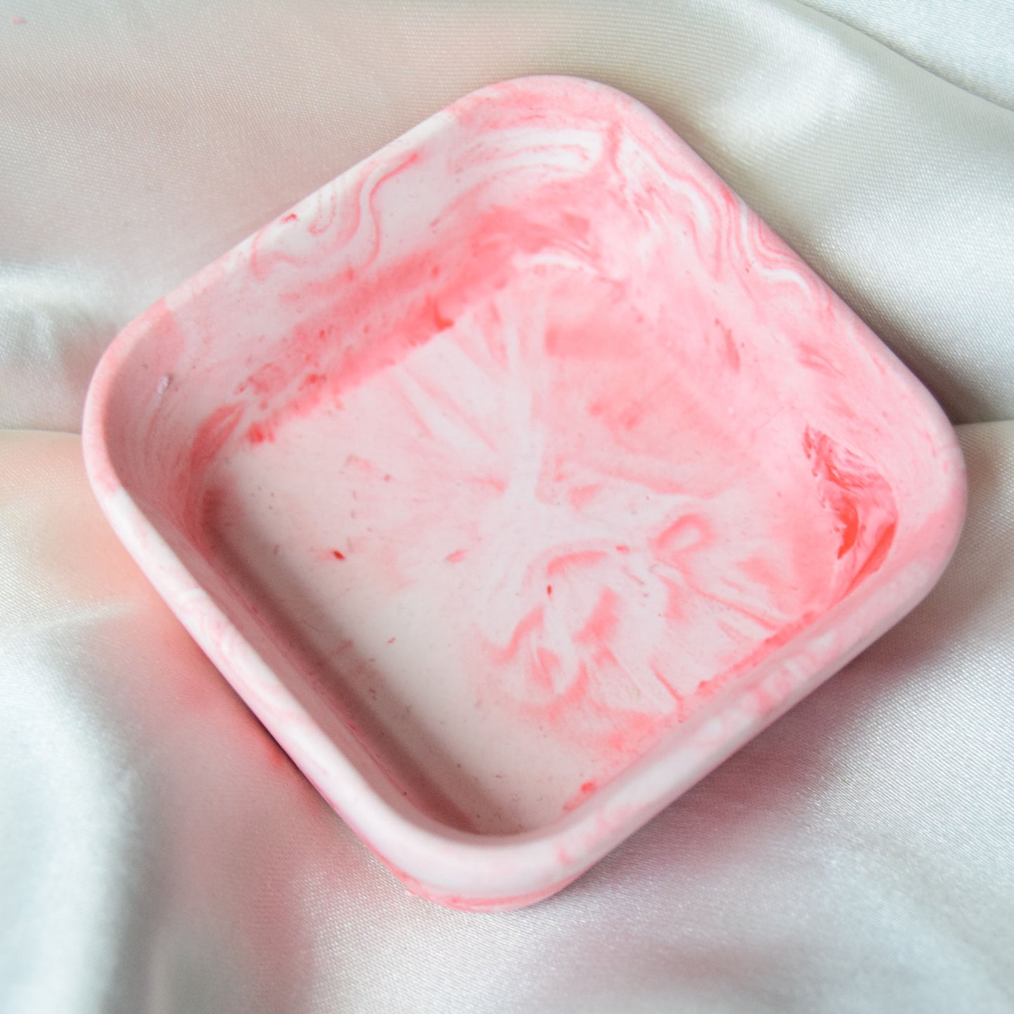 Suki Jesmonite Ring Dish - Square