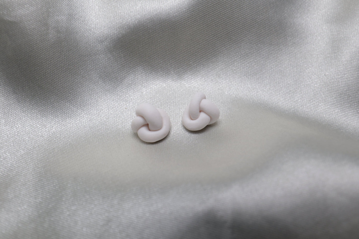 Polymer Clay Knot Studs