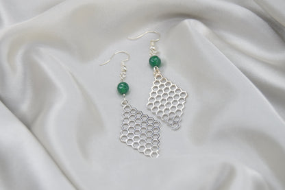 Honeycomb Earrings