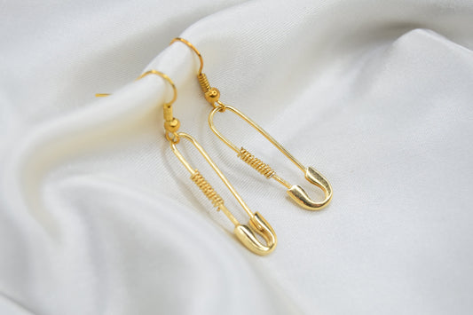 Safety Pin Earrings