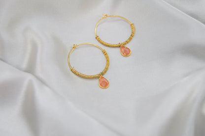 Wired Zirconia Earrings
