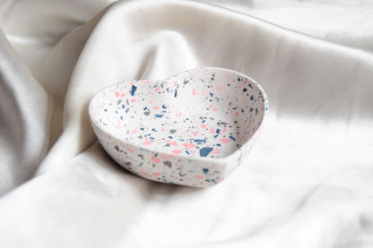 Sienna Jesmonite Ring Dish - Heart