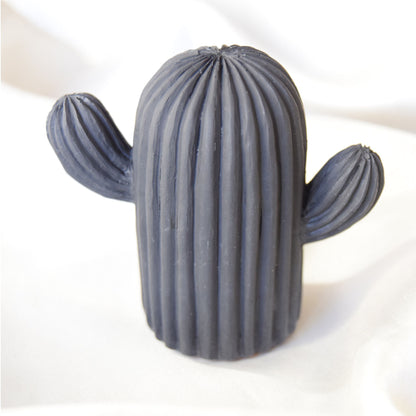 Dawn Jesmonite Cactus (Solid Colour) - Black