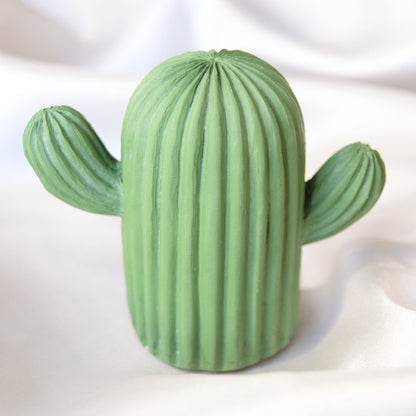 Dawn Jesmonite Cactus (Solid Colour) - Dark Green