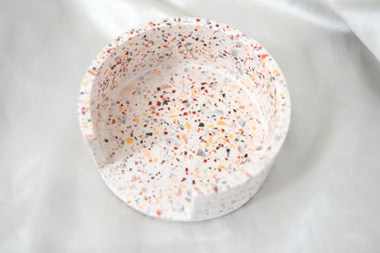 Hazel Jesmonite Coaster with Warm Terrazzo Chips