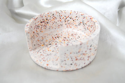 Hazel Jesmonite Coaster with Warm Terrazzo Chips