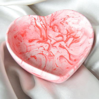 Suki Jesmonite Ring Dish - Heart