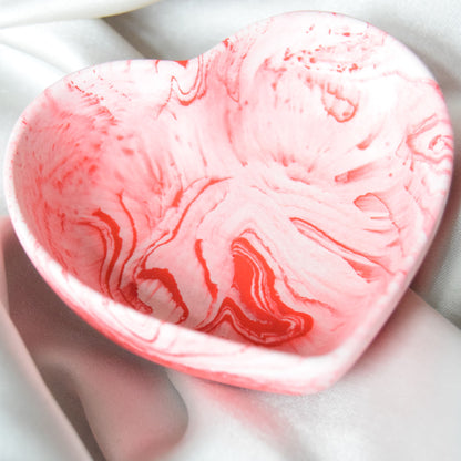 Suki Jesmonite Ring Dish - Heart