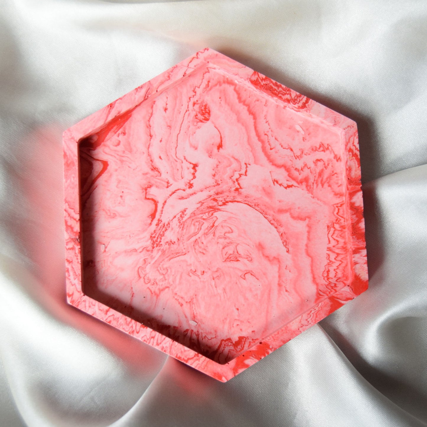 Suki Jesmonite Coaster - Hexagonal